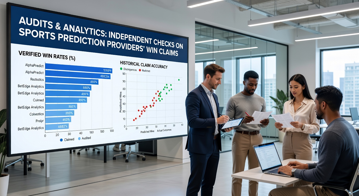 Detaillierte Darstellung von Analytics-Software im Einsatz bei der Auditierung von Sportwetten-Prognosen, inklusive Diagramme zu Yield-Rates und Hit-Rates über mehrere Saisons